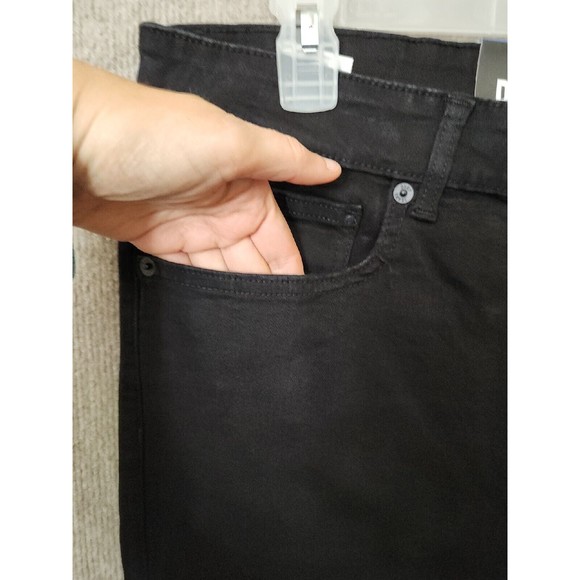 DKNY Duane Jeans Mens 36x34 Black Stretch Straight Fit NEW - Picture 3 of 10
